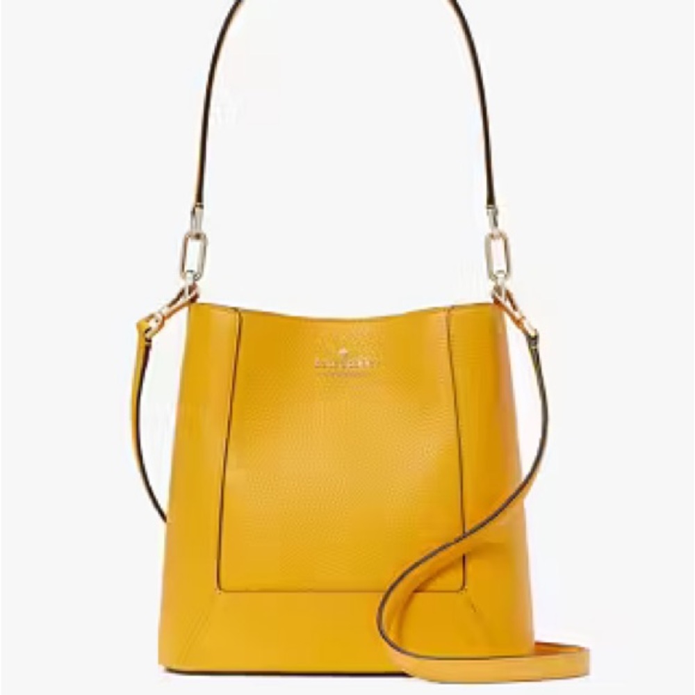 NWT Kate Spade Daffodil Lena Bucket Bag
